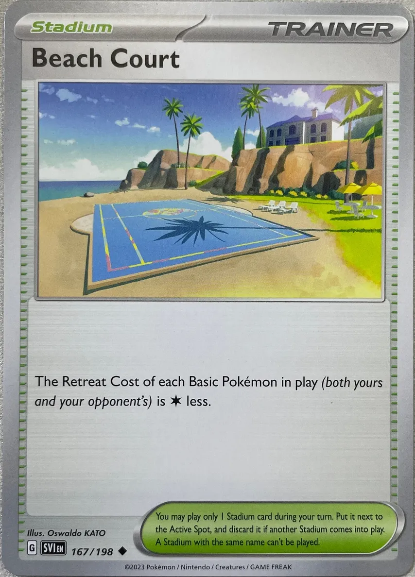 Beach Court 2023 Pokemon Scarlet & Violet
