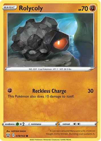 Rolycoly 2021 Pokemon Battle Styles