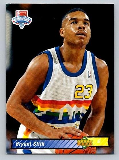1992 Upper Deck Bryant Stith #9 card