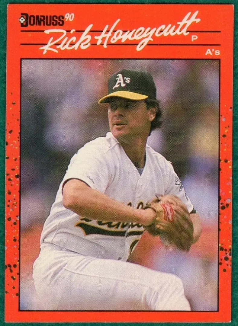 1990 Rick Honeycutt #386