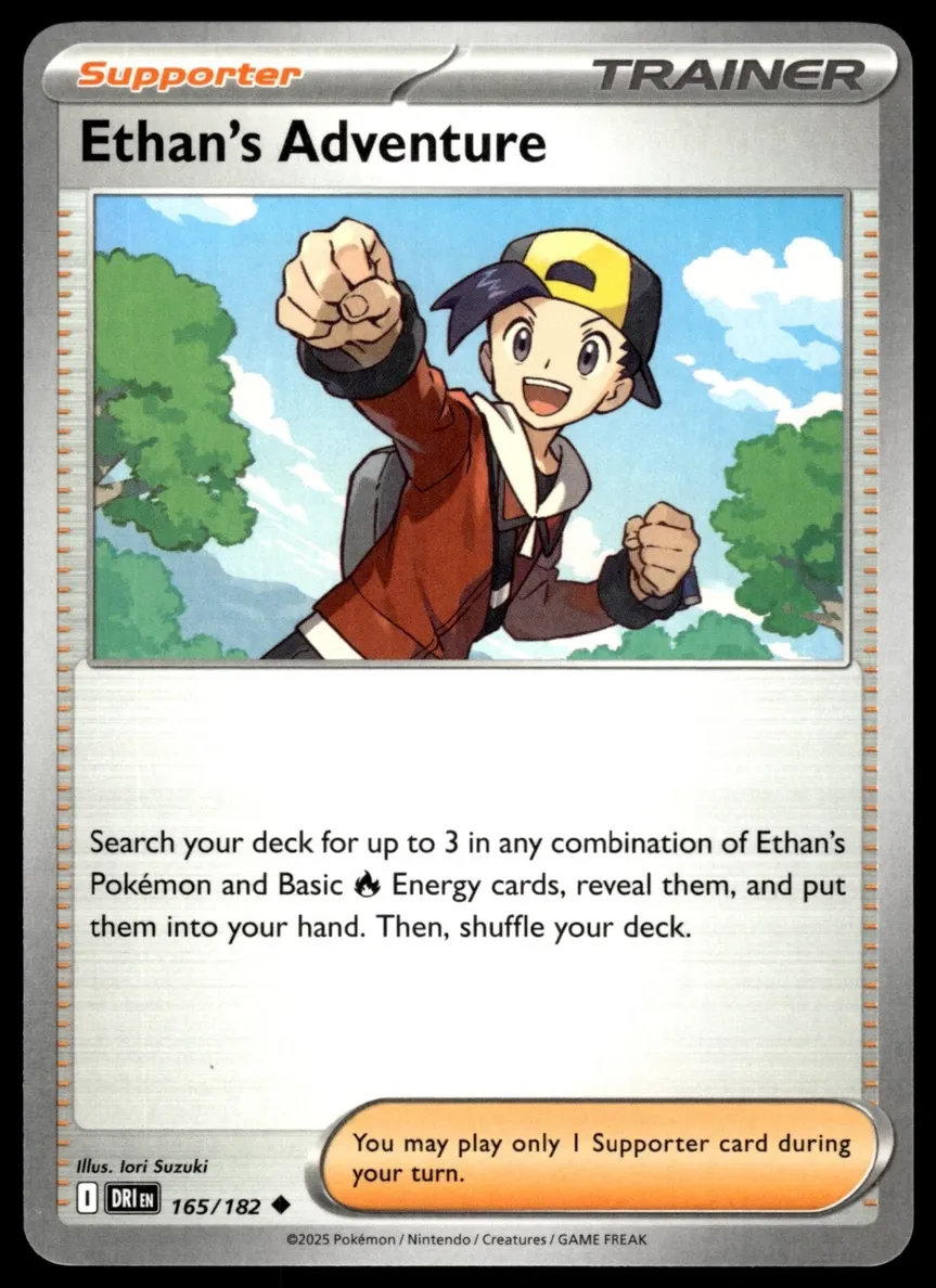Ethan's Adventure 2025 Pokemon Scarlet & Violet Destined Rivals