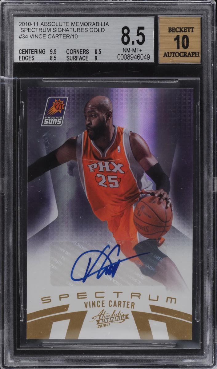 2010 Vince Carter [Gold] #34