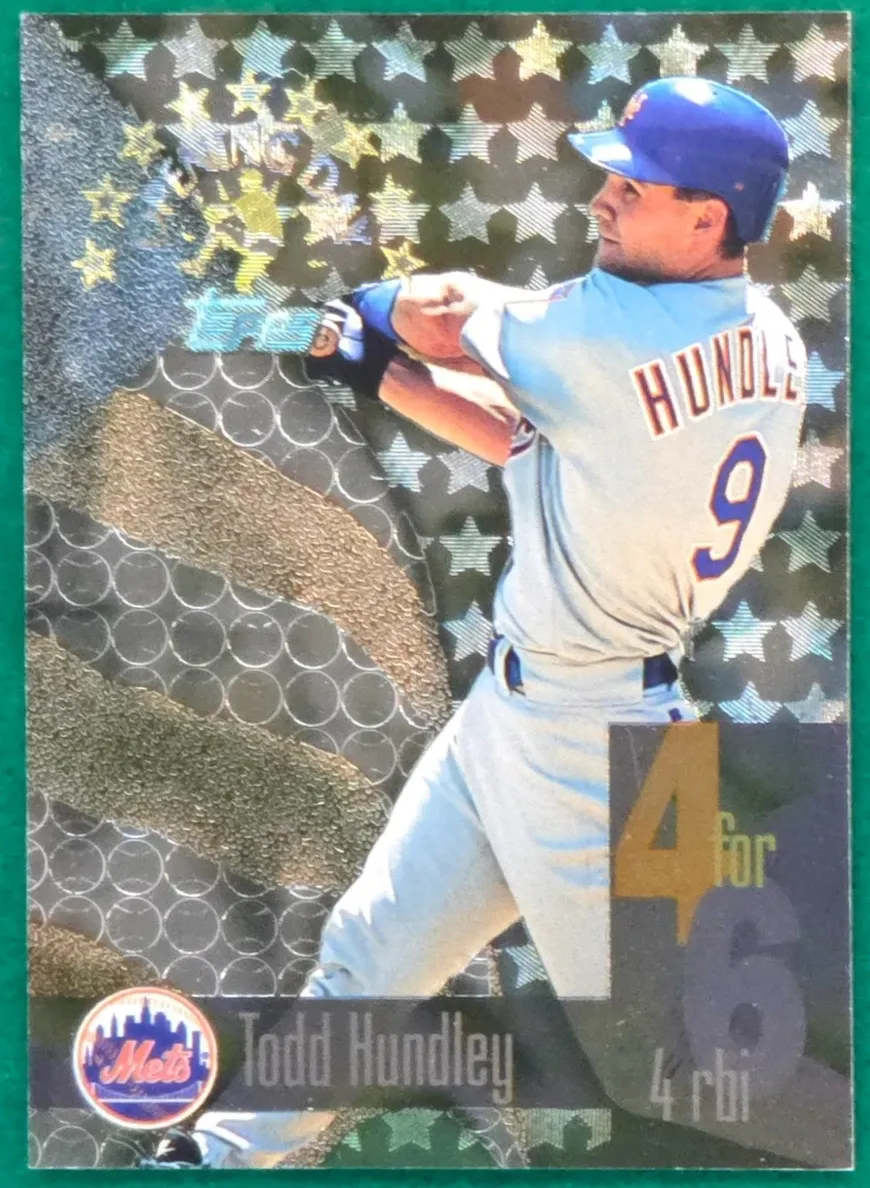 1995 Topps Todd Hundley #4 card
