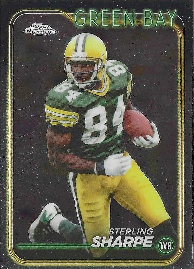 Sterling Sharpe 2024 Topps Chrome Football card