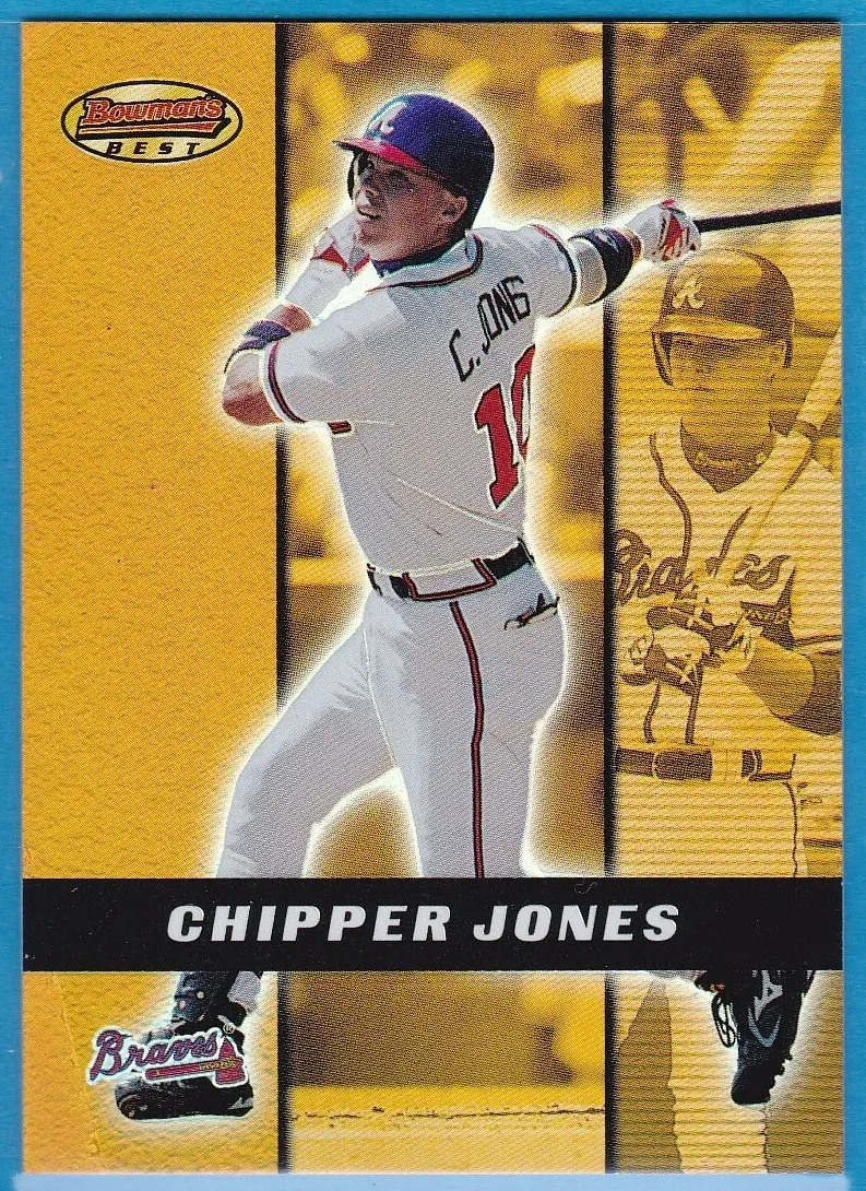 2000 Bowman's Best Chipper Jones #2 card