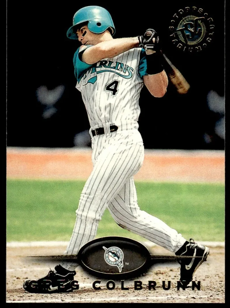 1995 Topps Stadium Club Greg Colbrunn #459 card