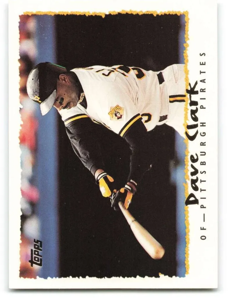 1995 Topps Dave Clark #585 card