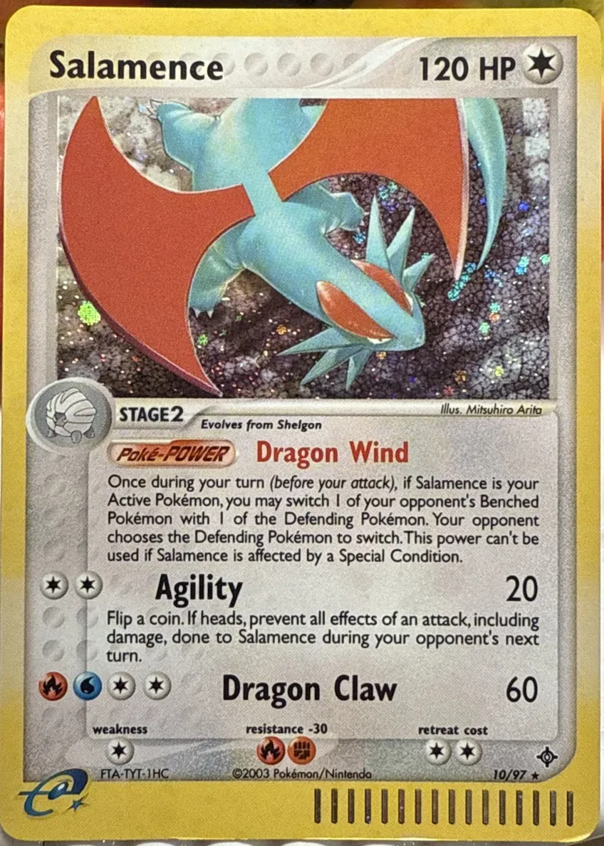 Salamence Holo 2003 Pokemon EX Dragon
