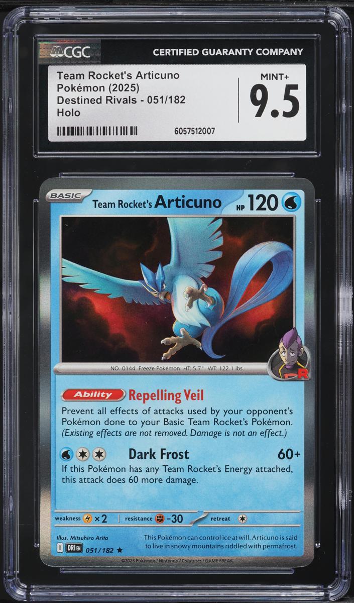Team Rocket's Articuno 2025 Pokemon Scarlet & Violet Destined Rivals