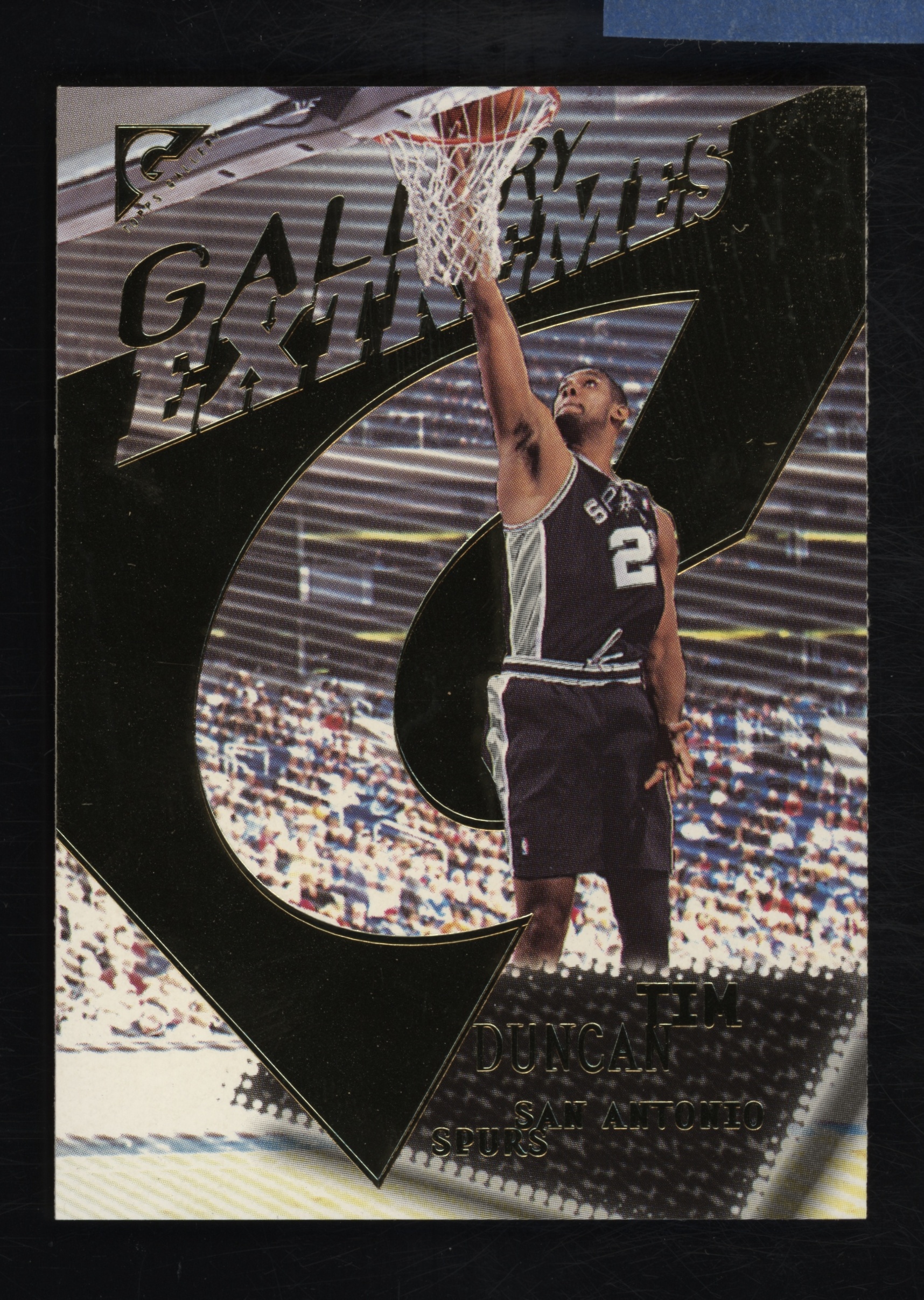 2000 Topps Gallery Tim Duncan #E10 card