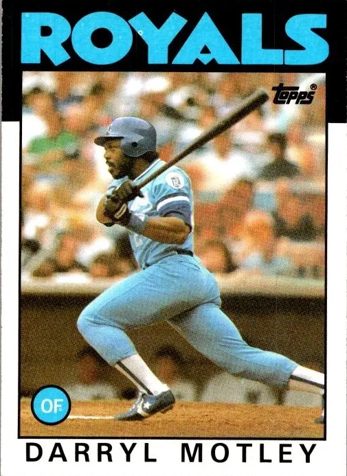 1986 Darryl Motley #332