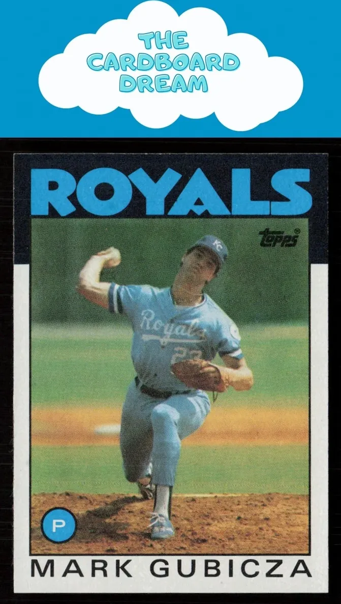 1986 Mark Gubicza #644