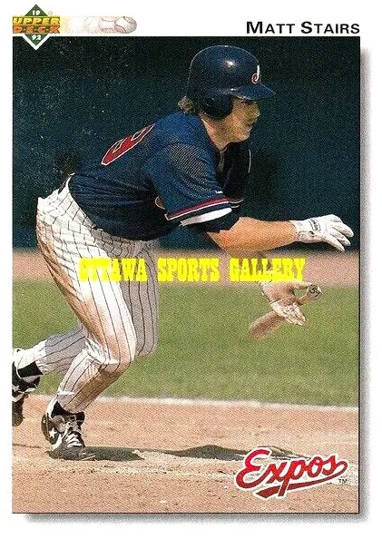 1992 Upper Deck Matt Stairs #786 card