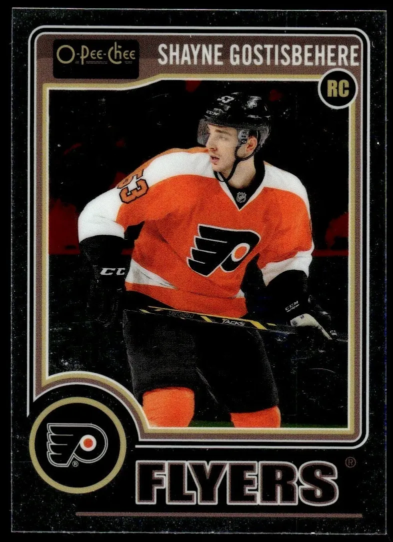 2014 O-Pee-Chee Platinum Shayne Gostisbehere #168 card