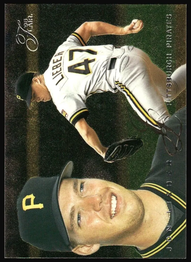 1995 Flair Jon Lieber #402 card