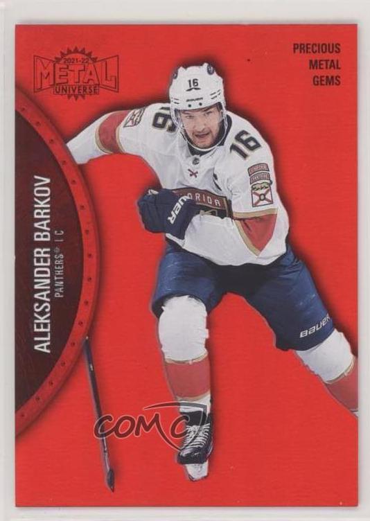 2021 Skybox Metal Universe Aleksander Barkov [Purple Spectrum] #32 card