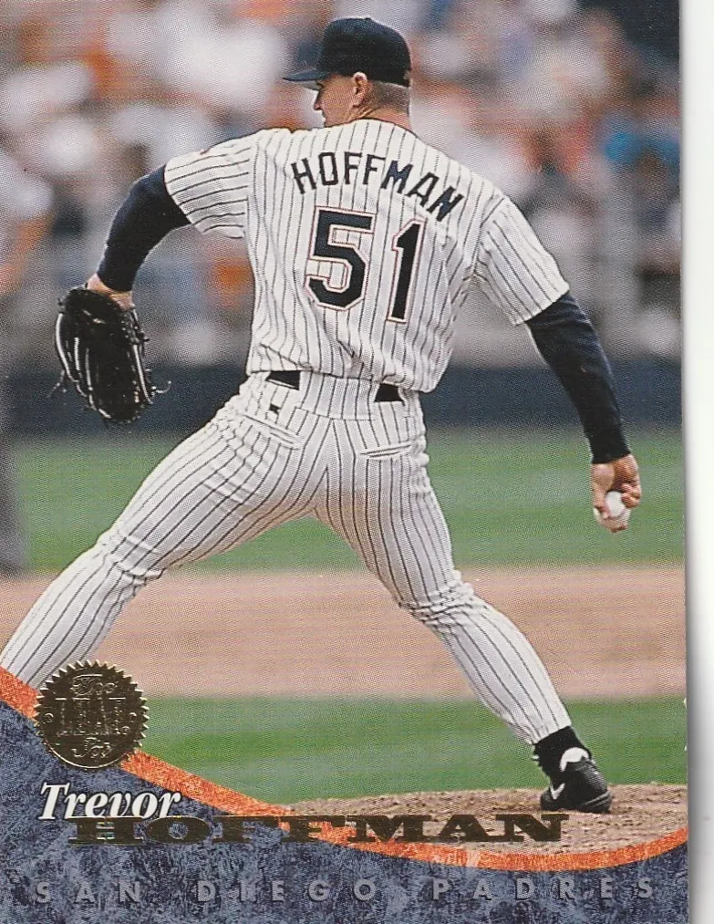 1994 Leaf Trevor Hoffman #421 card