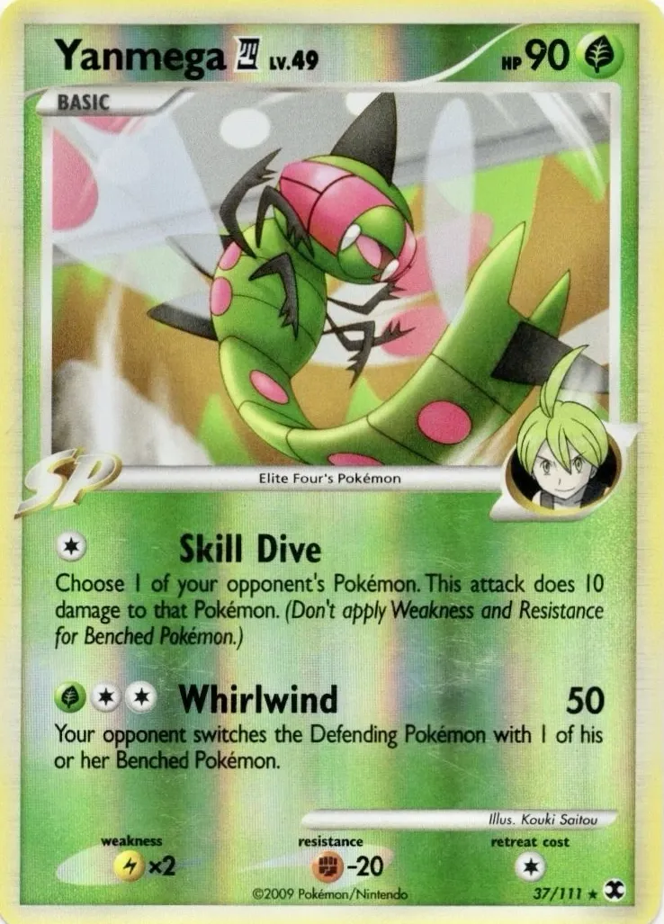 2009 Yanmega [Reverse Holo] #37
