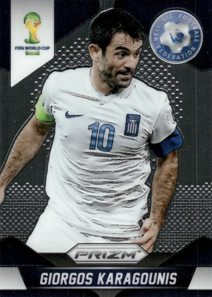 2014 Panini Prizm World Cup Giorgos Karagounis #101 card