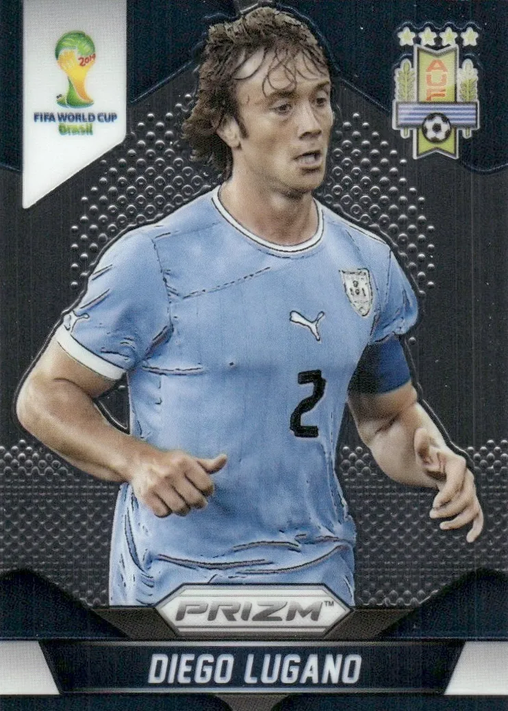 2014 Panini Prizm World Cup Diego Lugano [Red] #191 card