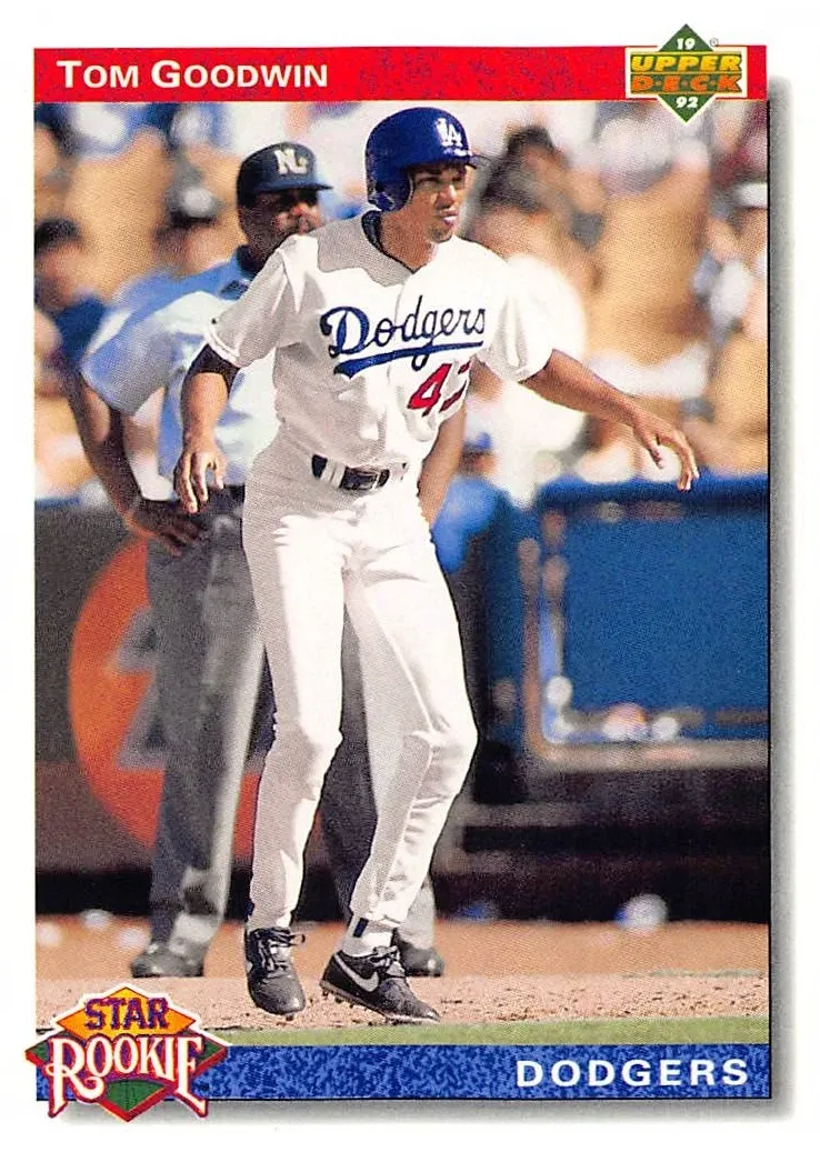 1992 Upper Deck Tom Goodwin #20 card