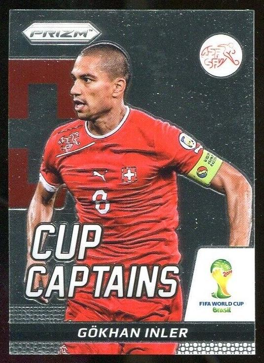 2014 Panini Prizm World Cup Gokhan Inler [Purple] #12 card