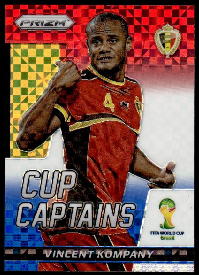 2014 Panini Prizm World Cup Vincent Kompany #30 card