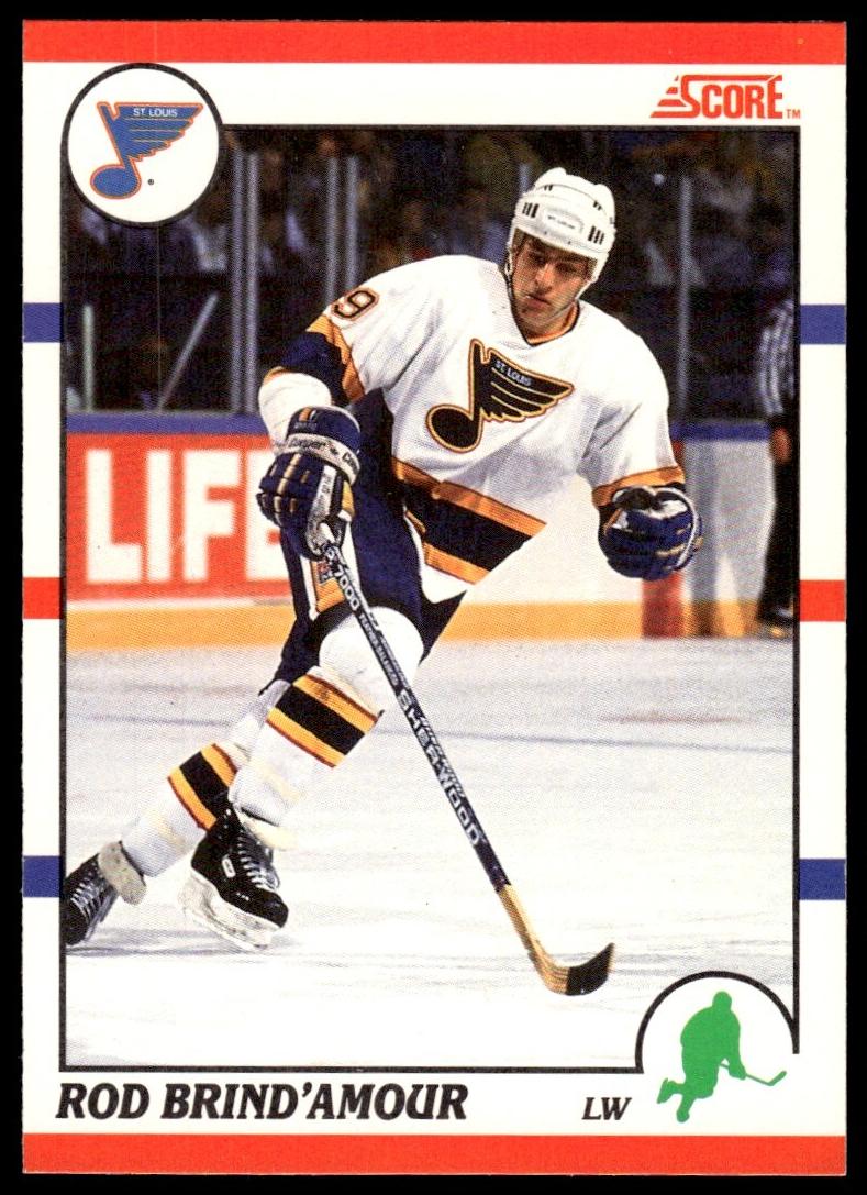 1990 Score Canadian Rod Brind'Amour #131 card