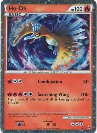 2011 Pokemon Call of Legends Fsa Call Of Legends #SL5 Ho-Oh-Holo front