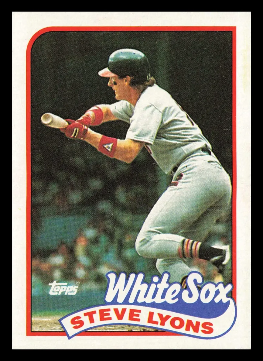1989 Steve Lyons #334