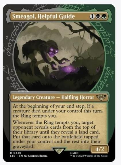 2023 Smeagol, Helpful Guide [Showcase Foil] #330