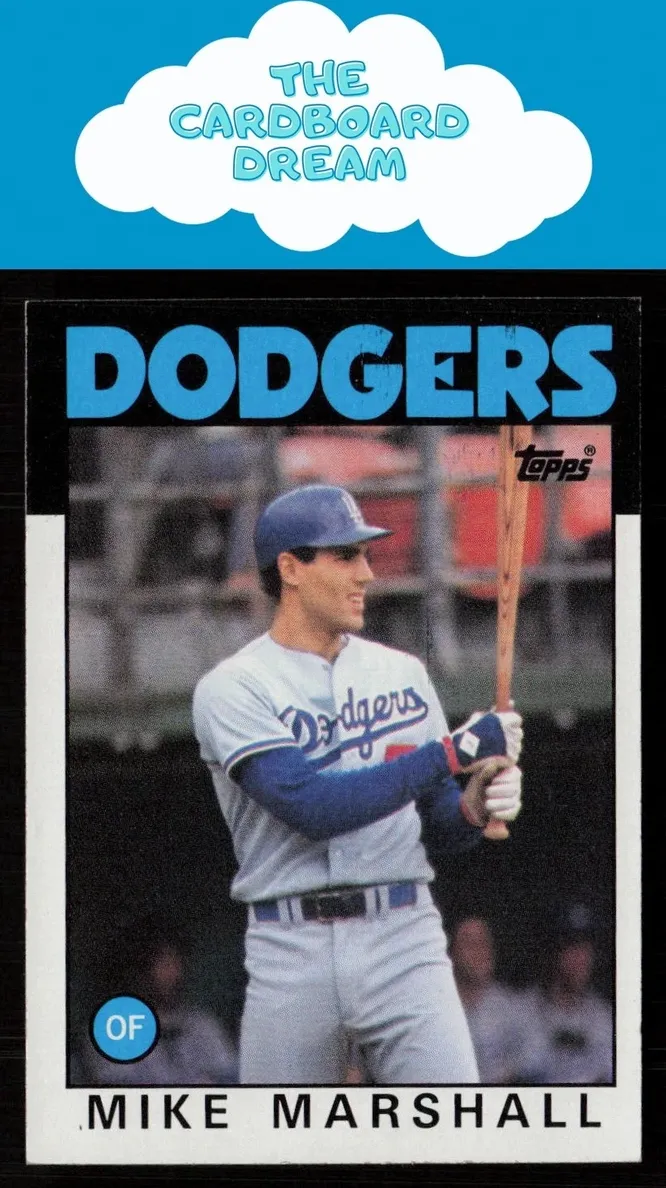 1986 Topps Mike Marshall #728 card
