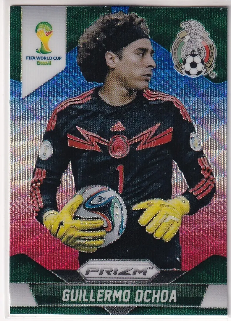 2014 Guillermo Ochoa [Blue and Red Wave] #143