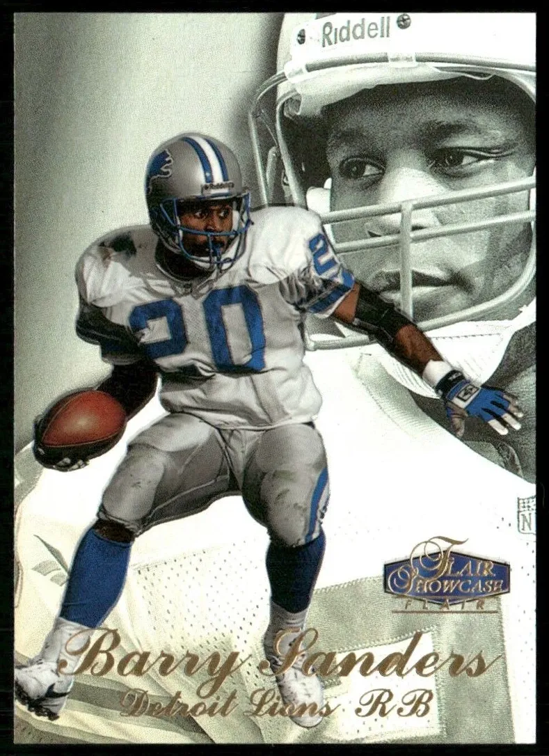 1998 Metal Universe Barry Sanders #20 card