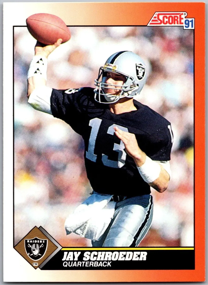 1991 Jay Schroeder [Base ] #357