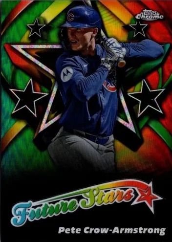 Pete Crow-Armstrong 2025 Topps Chrome Baseball card