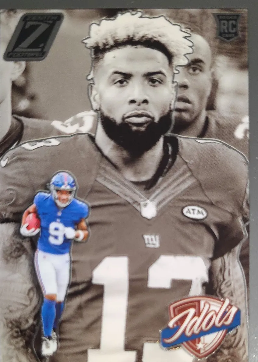 2024 Panini Obsidian Black Color Blast Malik Nabers #8 card