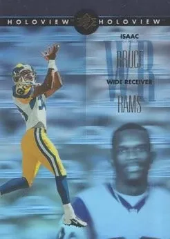1996 Upper Deck SP Isaac Bruce #18 card