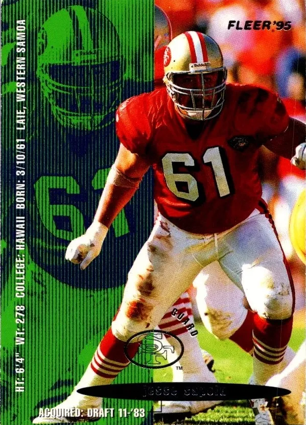 1995 Jesse Sapolu #350