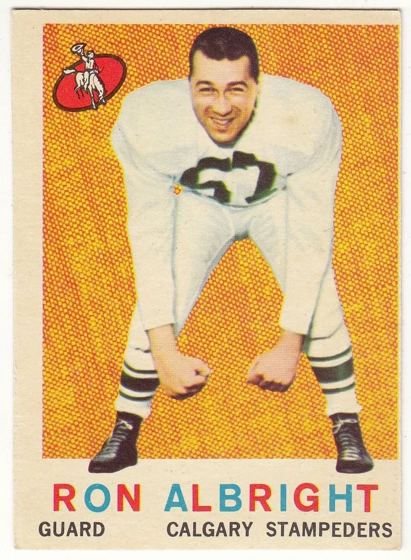 1959 Ron Albright #23