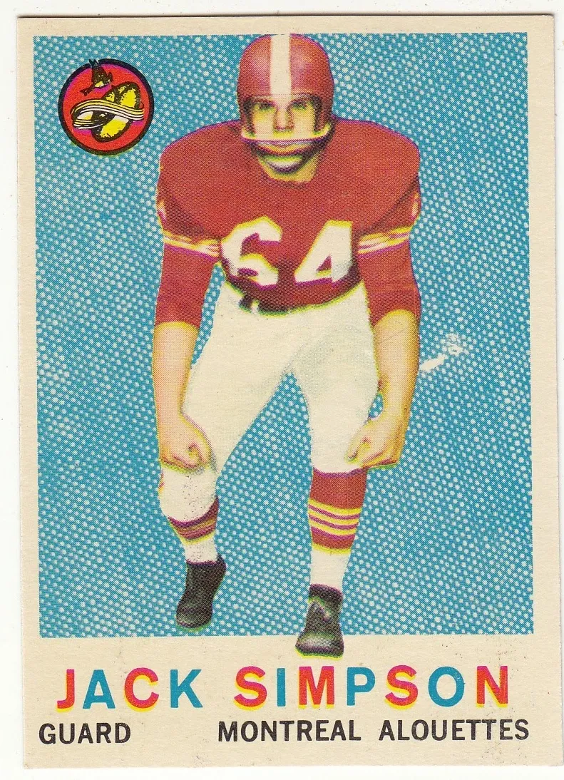 1959 Jack Simpson #31