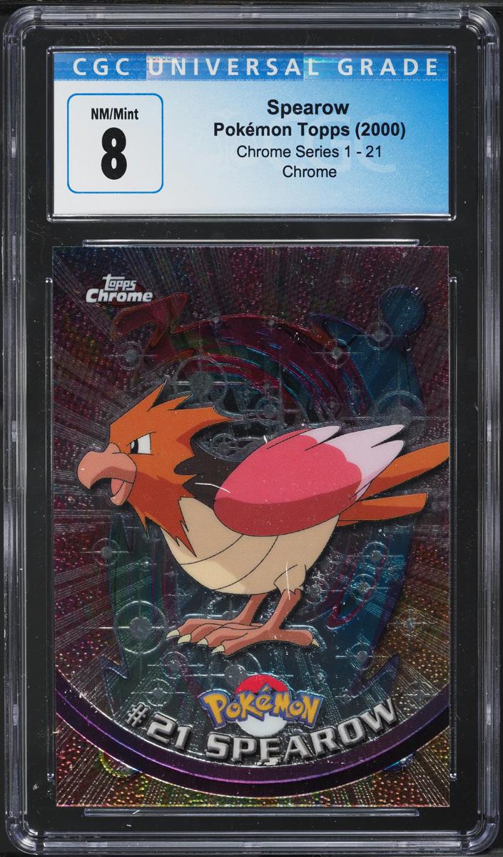 Spearow 2000 Topps Chrome Pokemon