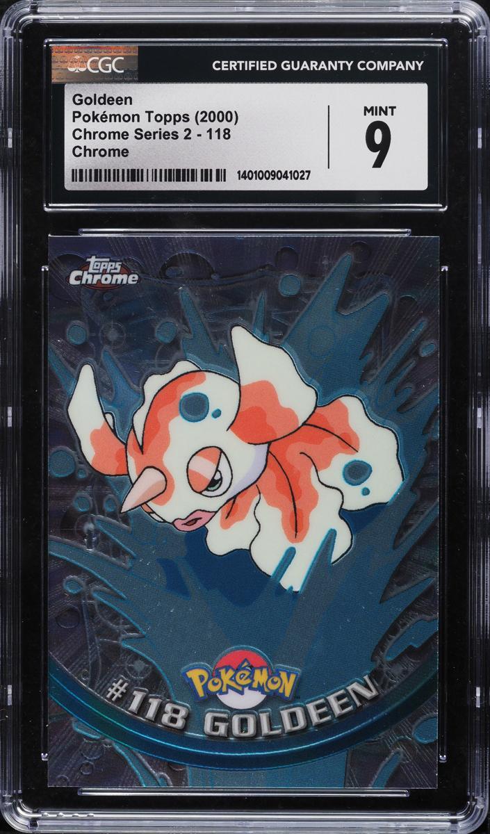 Goldeen 2000 Topps Chrome Pokemon