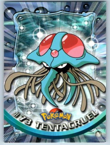 Tentacruel 2000 Topps Chrome Pokemon