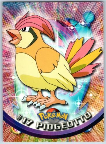 Pidgeotto 2000 Topps Chrome Pokemon