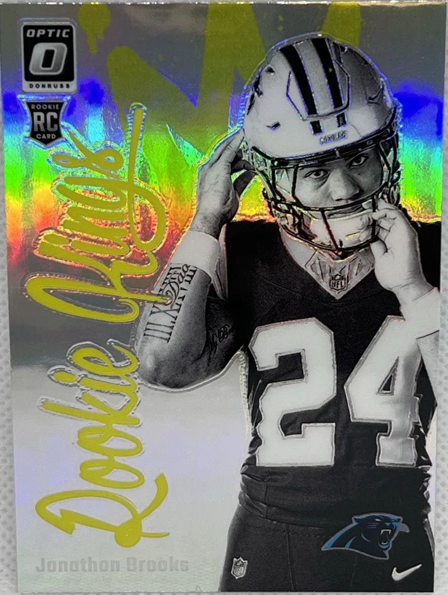 2024 Panini Donruss Optic Rookie Kings Jonathon Brooks #10 card