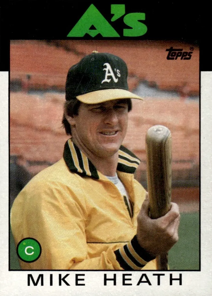 1986 Mike Heath #148