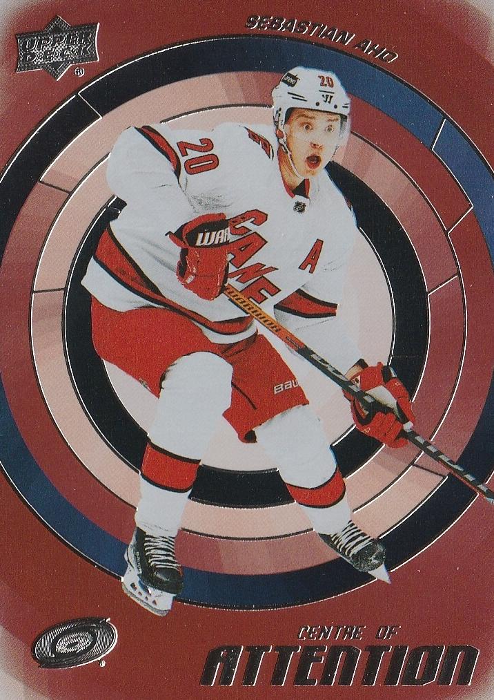 2022 Upper Deck Sebastian Aho #CA-16 card