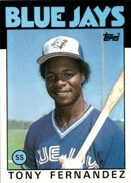 1986 Topps Tony Fernandez #241 card