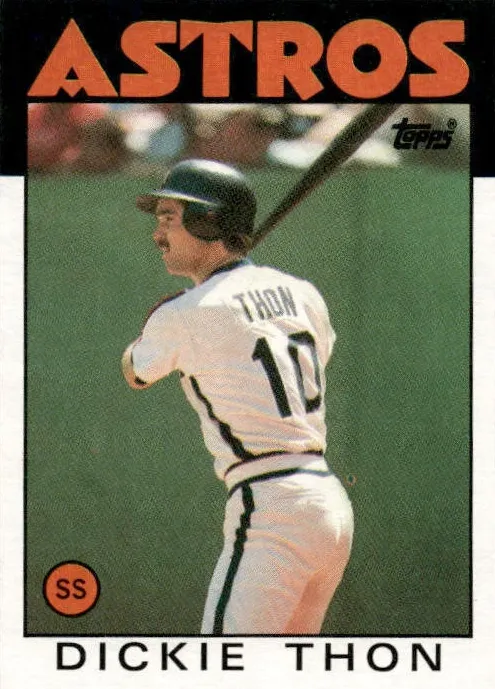 1986 Dickie Thon #166